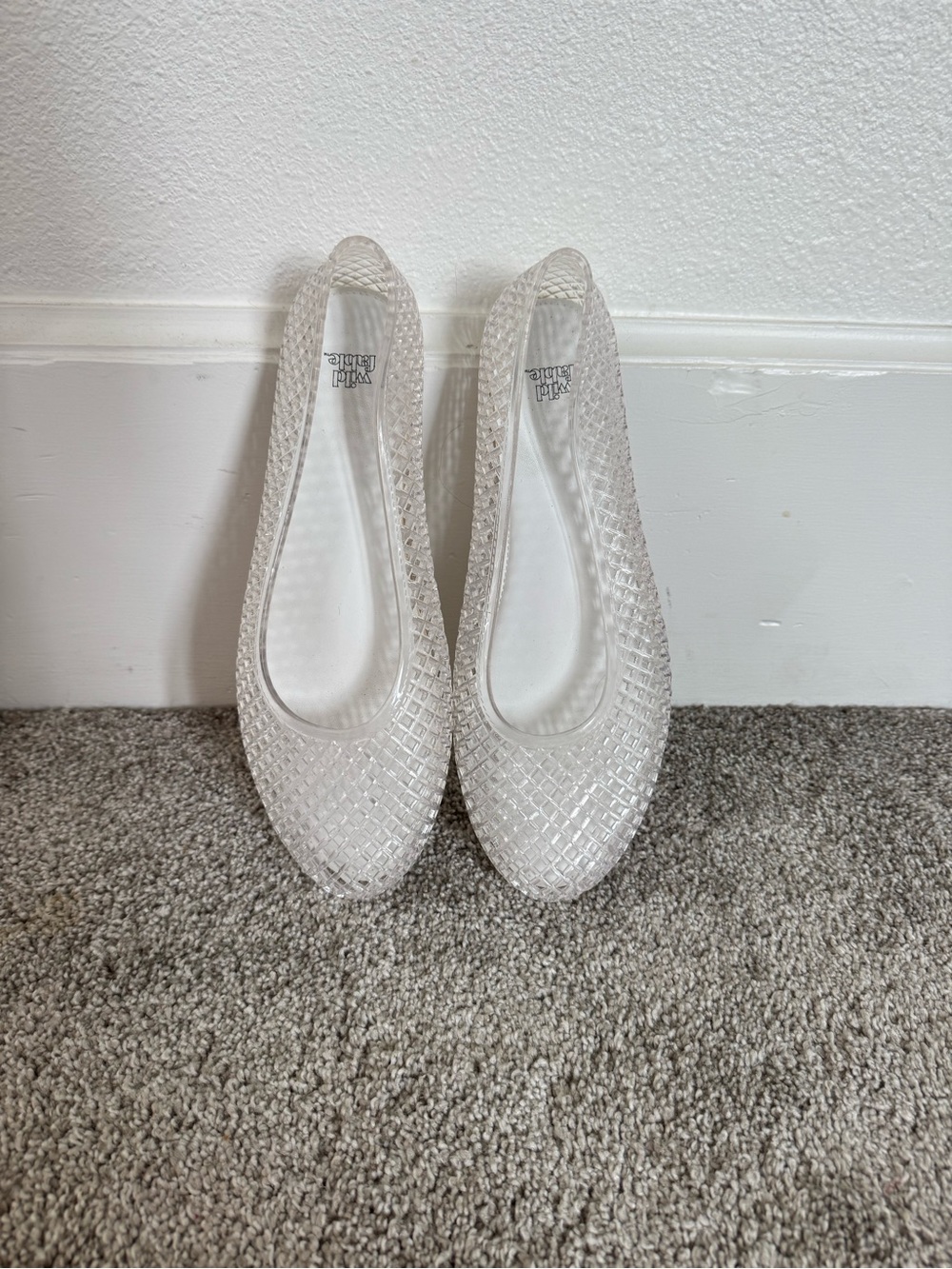 wild fable Clear Jelly Ballet Flats